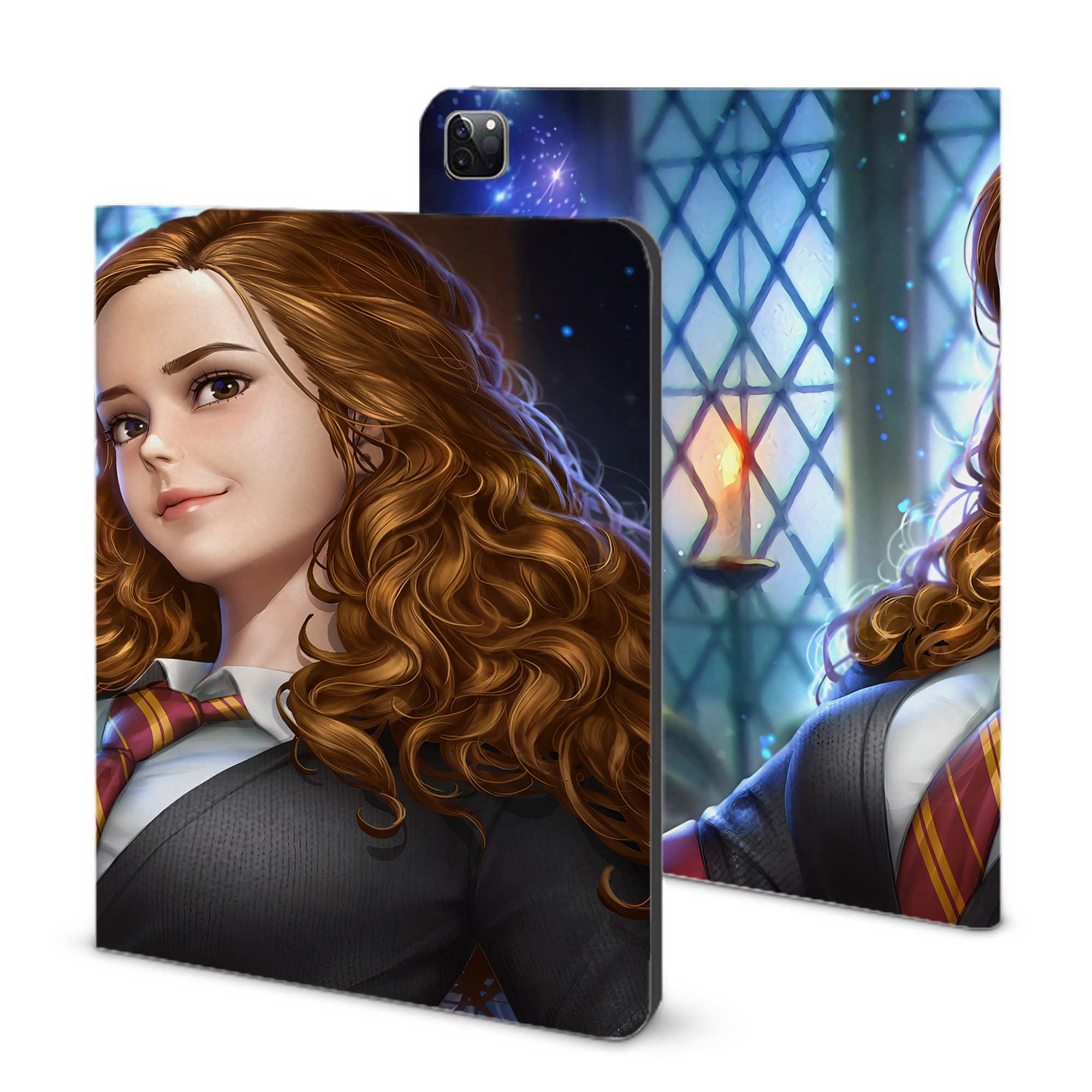 （画像用） Harry Potter ハリー・ポッターシリーズ IPad ケース ブック型 PUレザー TPU 耐衝撃 軽量 薄型 ペン収納なし 全面保護 IPad 各モデル対応
